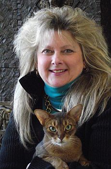 Annette Denham photo with Abby-Rex