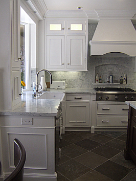 Newport Beach White Traditional Kitchen Remodel